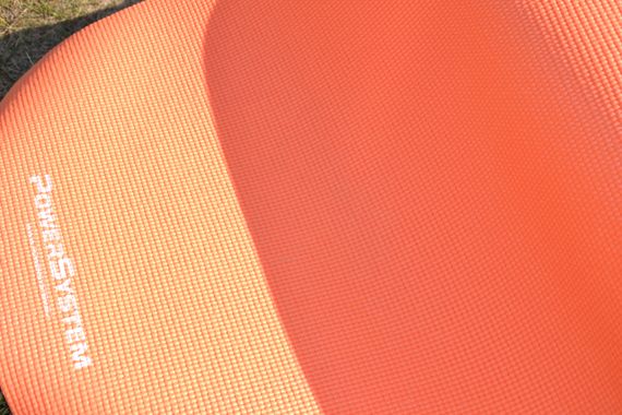 Килимок для йоги та фітнесу Power System PS-4014 PVC Fitness-Yoga Mat Orange (173x61x0.6) | Зображення 8