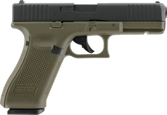 Пістолет пневматичний Umarex Glock 17 Gen5 Blowback CO2 кал 4,5 мм BB Green | Зображення 2