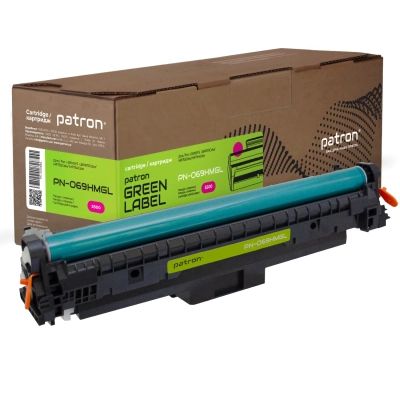 Картридж Patron Canon 069H magenta Green Label (PN-069HMGL)