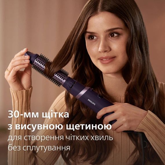 Фен-щітка Philips BHA305/00 800 Вт фіолетовий | Зображення 4