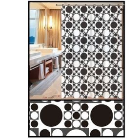 Шторка для ванної ZERIX SCP-005-180x180 ZX5004