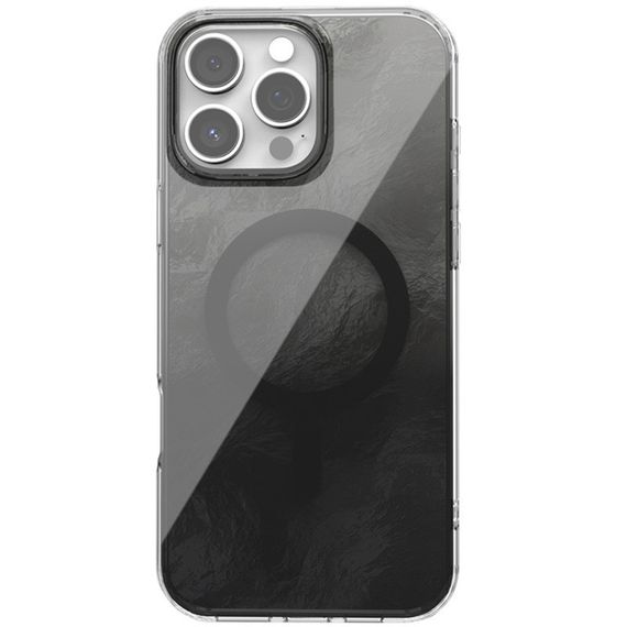Чохол TPU Shiny Mountain (MagFit) для Apple iPhone 16 Pro (6.3") Black