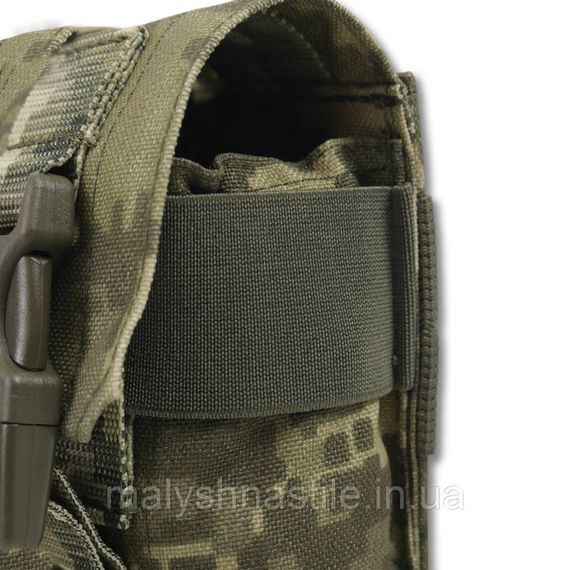 Тактичний підсумок під 2 гранати KIBORG GU Double Mag Pouch Pixel | Зображення 2