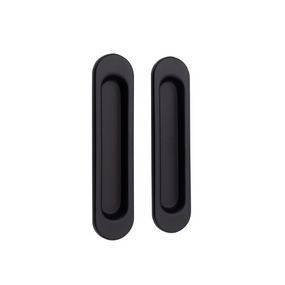 Ручка на розсувні двері (пара) 25911 Black Mat KEDR