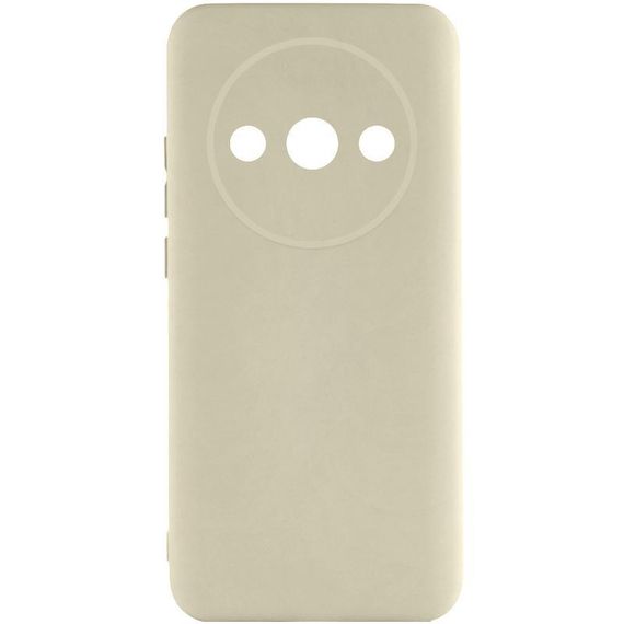 Чохол TPU GETMAN Liquid Silk Full Camera для Xiaomi Redmi A3 Песочный / Sand