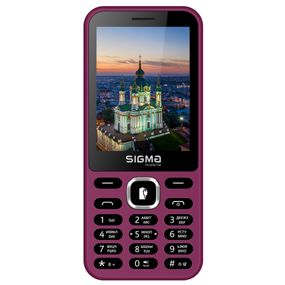 Мобільний телефон Sigma X-style 31 Power Type-C Purple (4827798855041)