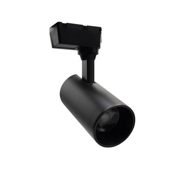 Трековий світильник PROLUM™ M27; 12W; 220V; Чорний SERIES "TLB"; Білий 4000К