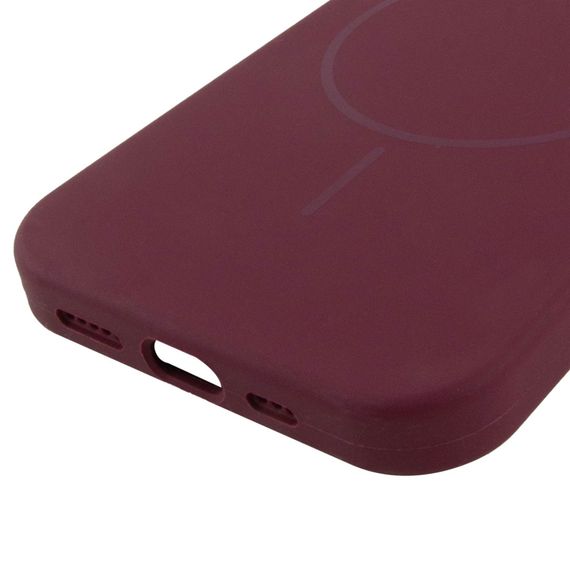 Чохол Silk Full Protective (AA) NO LOGO with Magnetic Fit для Apple iPhone 11 Pro (5.8") Бордовий / Plum | Зображення 4