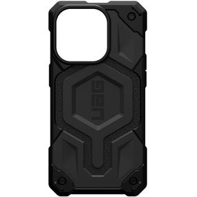 Ударопрочный чехол UAG Monarch Pro with MagSafe Leather для Apple iPhone 15 Plus / 14 Plus (6.7") Черный