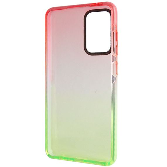 Чохол TPU+PC Sunny Gradient для Samsung Galaxy A33 5G TPU+PC, Розовый / Салатовый | Зображення 2