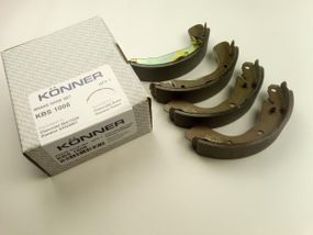 Колодки задні гальмівні Aveo Konner (KBS-1008) (93740252)