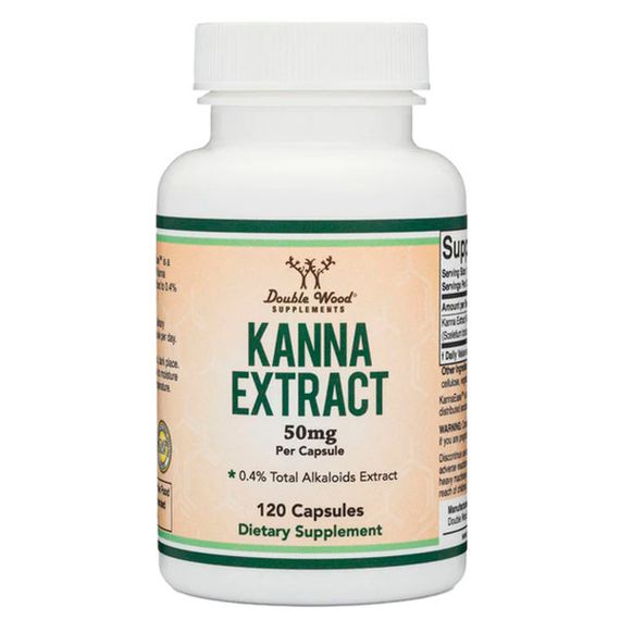 Комплекс для профилактики нервной системы Double Wood Kanna Extract 50 mg 120 Caps
