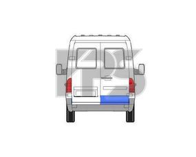 Ремчасть задней двери Mercedes Sprinter 95-06 - правая (Klokkerholm)