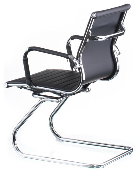 Кресло для конференций Special4You Solano office artleather grey | Зображення 1