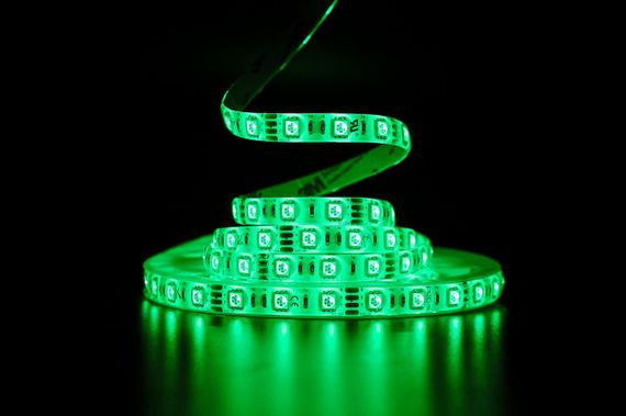 Світлодіодна LED стрічка PROLUM™ 12V 5050\60 IP65 Series "SG" RGB | Зображення 4