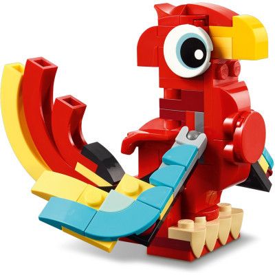 Конструктор LEGO Creator Красный Дракон 149 деталей (31145) | Зображення 3