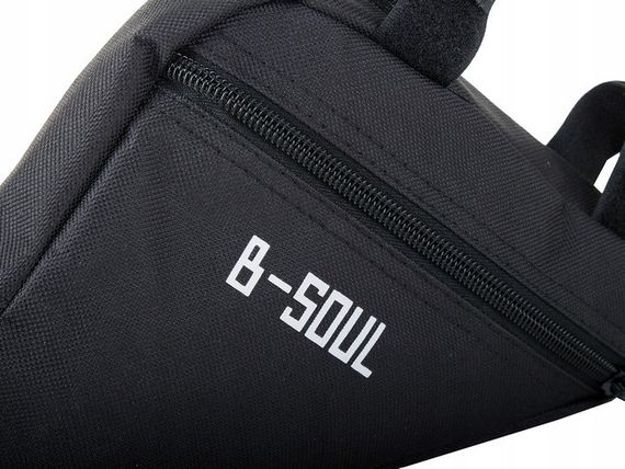 Велосипедна сумка на раму 1L B-Soul чорна | Зображення 6