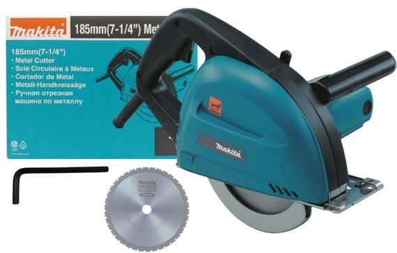 Пила дисковая ручная по металлу Makita 4131 (185 мм, 3500 об/мин, 63 мм, 1100 Вт) | Зображення 7
