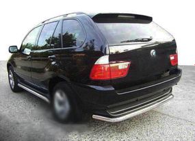 Боковые трубы Special (2 шт, нерж) для BMW X5 E-53 1999-2006 гг