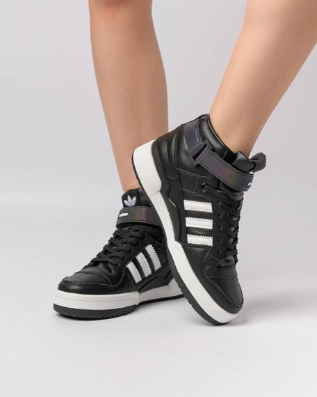 Жіночі кросіки A-as Forum 84 Mid Black Hameleon W , В'єтнам , весна / літо / осінь 41 (26,5 см) | Зображення 5