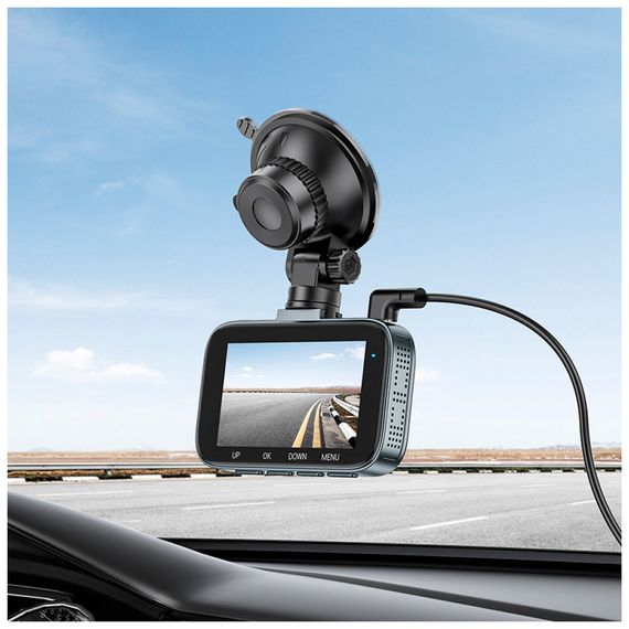 Відеореєстратор HOCO DV5 Driving recorder with 3-inch display (6942007619738) | Зображення 7