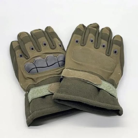 Зимові тактичні сенсорні рукавички +5°C до -20°C Хакі XL XPRO (23457372501_371) | Зображення 8