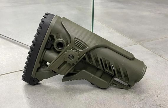 Приклад FAB Defense GLR-16 CP з регульованою щокою для AR-15/АК Приклад ар Приклад для ак 74 | Зображення 2