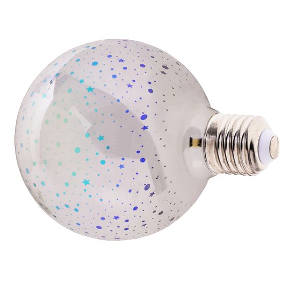 Лампа светодиодная LED 3D 3W E27 COG G95 220V | Зображення 5