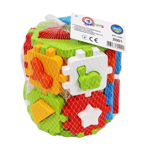 Іграшка Куб "Розумний малюк Конструктор" Технок 2001 | Зображення 2