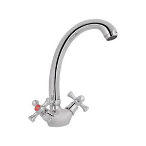 Смеситель для кухни Lidz Lamb 273F двухвентильный LDLAM273FCRM21890 Chrome