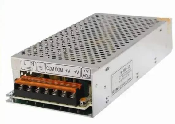 Адаптер / блок живлення 12V 15A, в металевому корпусі / Трансформатор для світлодіодної стрічки | Зображення 2