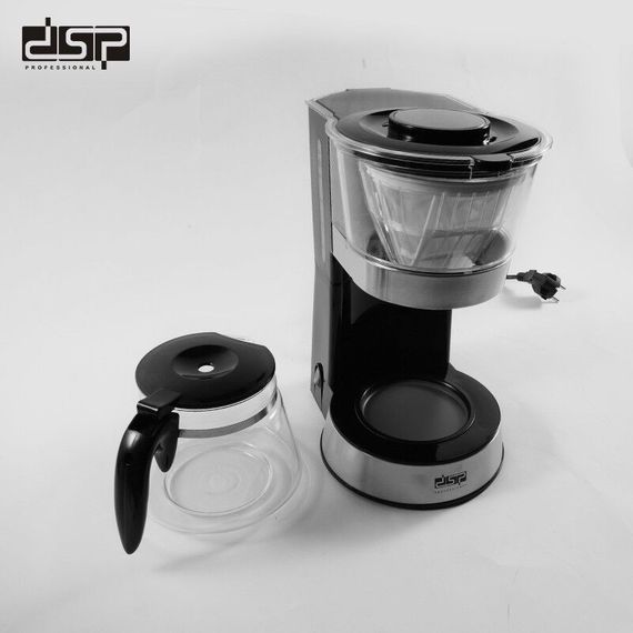 Кофеварка капельная для дома электрическая 1,2л 800W DSP. | Зображення 7