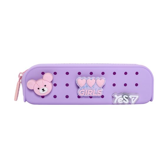 Пенал м'який силіконовий YES PHS-2 Charming 533847 5х6х20 см | Зображення 2