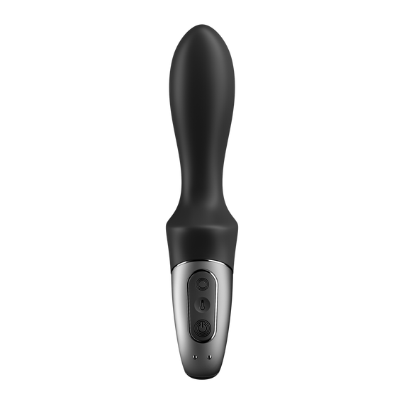 Анальный смарт-вибратор с подогревом Heat Climax, черный цвет Satisfyer (Германия) Sex Aura | Зображення 6