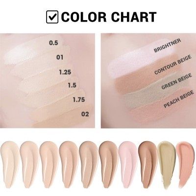 Консилер The Saem Cover Perfection Tip Concealer SPF28/РА++ - 1.75 Middle Beige (6,5 g) | Зображення 2