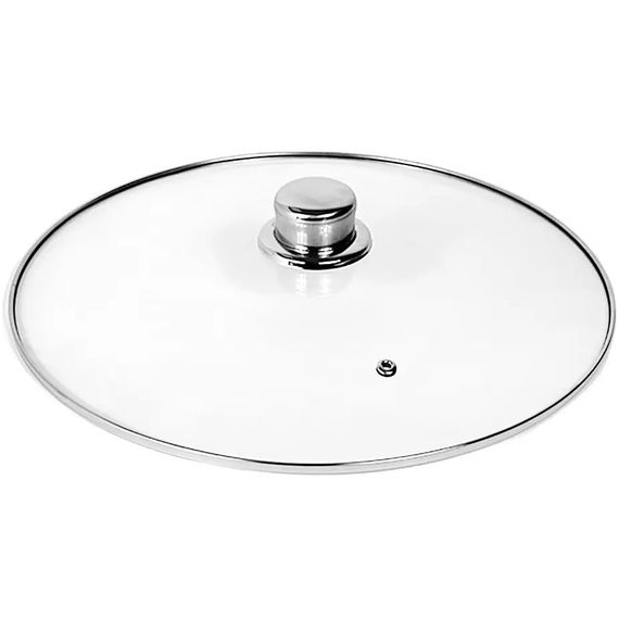 Кастрюля с крышкой Kamille KM-5406 15.5 л 30 см серебристая | Зображення 2