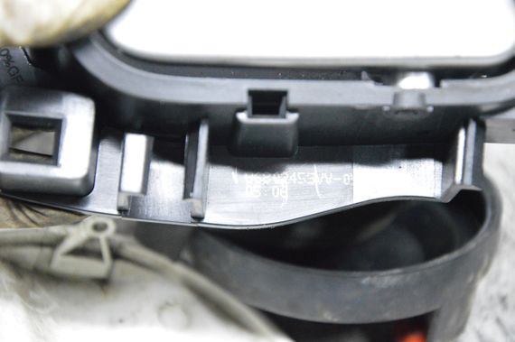 Ручка дверей внутрішня права Peugeot 207 2006-2013 Ручка правих дверей внутрішня Пежо 207 96802455VV | Зображення 2