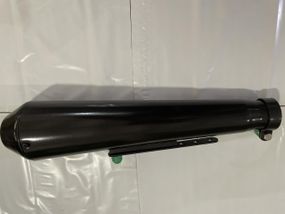 Глушник (тюнінг) 440*96 mm (неіржавка, сопло, чорний, прямоток) 118