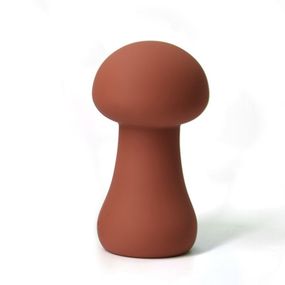Вибратор для клитора в форме грибочка Sweet Em Velvet Lure Коричневый sexstyle