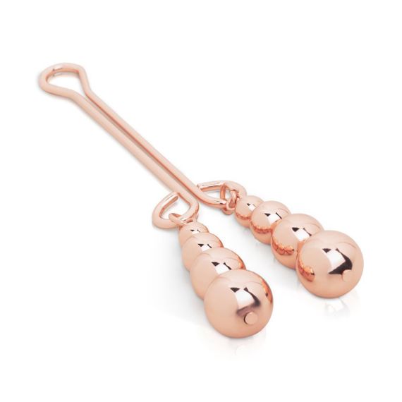 Зажим для клитора Rosy Gold - Clitoris Clamp - Subtle Weight Sex Aura | Зображення 1