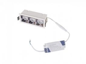 Светильник точечный LED HDL-DT 203/3*4W WW WH