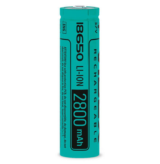 Акумулятор 18650 Li-lon 2800mAh без захисту (пл-1шт) Videx