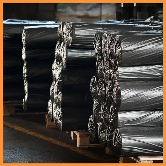 Плівка 120 мкм 6*50 м чорна поліетиленова для мульчування та будівництва | Зображення 2