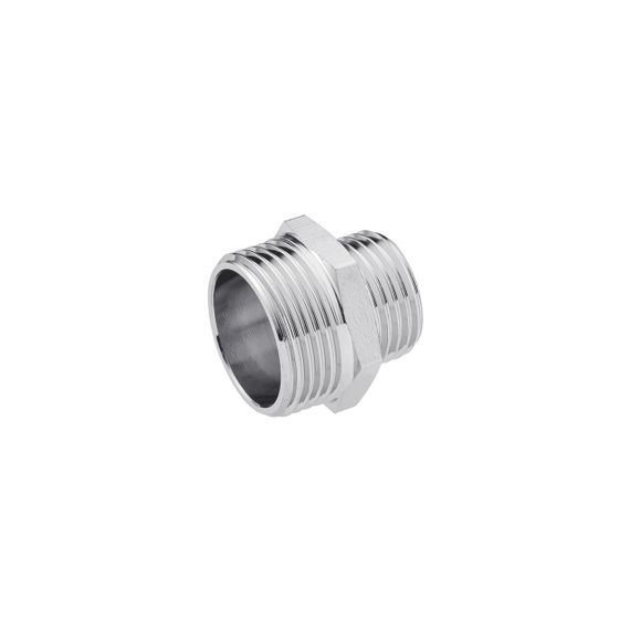 Ніпель перехідний WaGa 3/4"х1/2" ЗЗ нержавіюча сталь