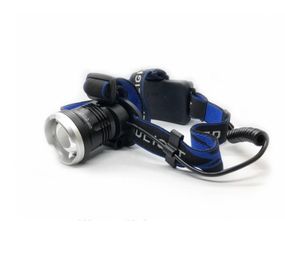 Налобний Ліхтарик Bailong BL T24 - P50 3 реж., Zoom, корпус-пластик, водостійкий