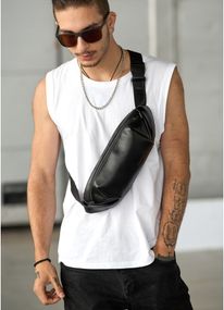 Мужская сумка бананка Sambag Holster MSH чорна 36  × 14 × 4 см (87119101m)