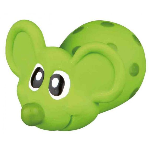 Іграшка Trixie для собак Миша з пискавкою в горошок латекс 8 см | Зображення 3