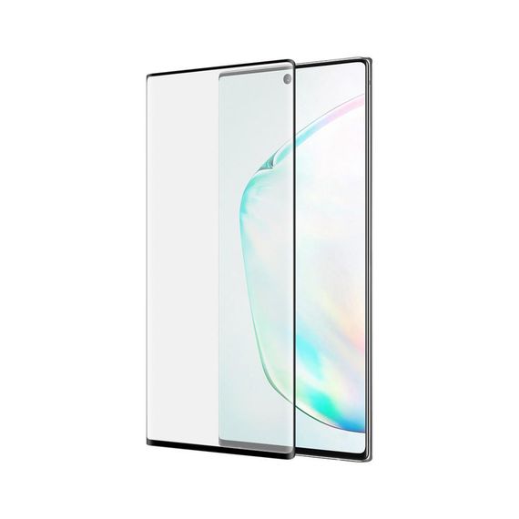 Захисне скло для телефону PowerPlant Samsung Galaxy Note 10+ Black (GL607259)