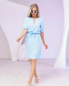 Плаття для жінок колір блакитний розмір XL FI_001477