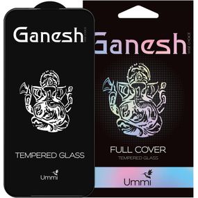 Захисне скло Ummi Ganesh (Full Cover) для Apple iPhone 17 Pro / 18 Pro (6.3") Чорний